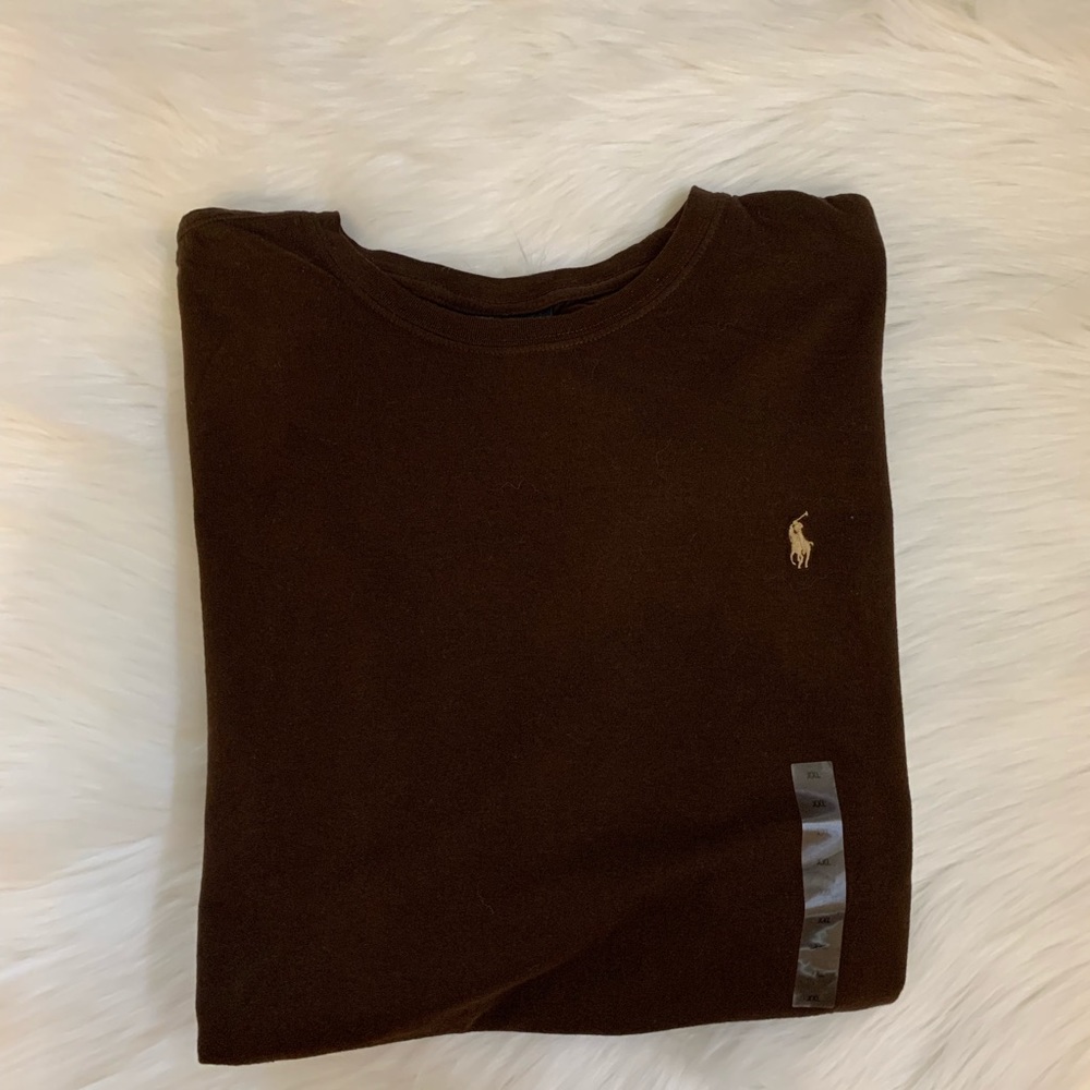 Brown Polo By Ralph Lauren T-Shirt XXL